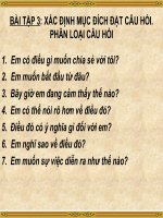 BT kỹ NĂNG THAM vấn