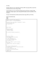 Cấu hình ADSL trên Cisco 2600 dùng card ADSL WIC- pptx