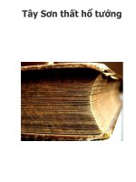 Tây Sơn thất hổ tướng _6 pptx