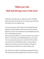 TRẦN CAO VÂN Suốt một đời gian nan vì vận nước pdf