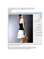 Giáo trình hướng dẫn sử dụng transfrom direction để tạo layer quick mask trong việc ghép ảnh vào nền p7 pptx