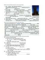 ĐỀ KIỂM TRA TIẾNG ANH 1 TIẾT ppt