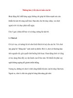 Những lưu ý tốt cho trí não của bé pdf