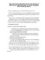 Giáo trình hướng dẫn phân tích cấu hình đường cố định cấu trúc mạng đơn giản cho router trong giao thức chuyển gói tập tin p1 ppsx