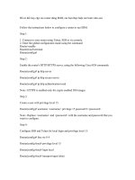 truy cập vào router dùng SDM ppsx