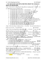 Bài tập dao động dùng phương pháp véc tơ quay pps