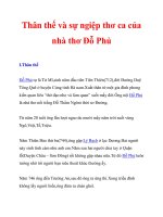 Thân thế và sự ngiệp thơ ca của nhà thơ Đỗ Phủ pot