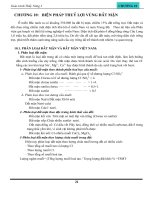 Giáo trình thủy nông - Chương 10 doc