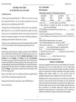 Bài tập tiếng anh HKI lớp 11 pot