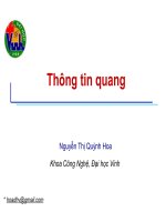 Bài giảng THÔNG TIN QUANG - Chương 1 pot