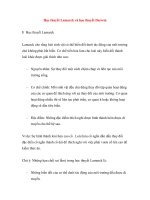 Học thuyết Lamarck và học thuyết Darwin pot