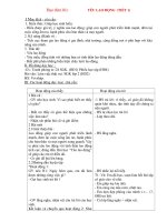 Giáo án lớp 4: Đạo đức: YÊU LAO ĐỘNG ppt