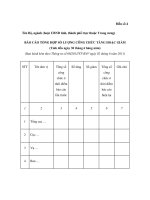 MẪU BÁO CÁO TỔNG HỢP SỐ LƯỢNG CÔNG CHỨC TĂNG HOẶC GIẢM doc