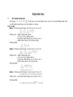 Phương pháp giải bất đẳng thức doc