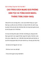 CAO TRÀO CÁCH MẠNG GIẢI PHÓNG DÂN TỘC VÀ TỔNG KHỞI NGHĨA THÁNG TÁM (1939-1945)_4 pdf