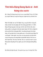 Tìm hiểu Ðặng Dung Quốc sĩ - Anh hùng cứu nước pot