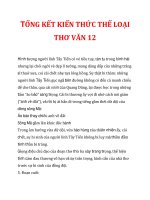 TỔNG KẾT KIẾN THỨC THỂ LOẠI THƠ VĂN 12_2 docx