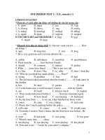 ONE PERIOD TEST 1 ppsx