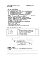 KIỂM TRA 1 TIẾT Môn : Lịch sử Trường THCS Nguyễn Văn Trỗi ppsx