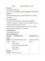 Giáo án Tập đọc lớp 3: Đề bài: CHÕ BÁNH KHÚC CỦA DÌ potx