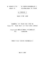 tóm tắt luận án tiến sĩ nghiên cứu tổng hợp, đặc trưng và một số ứng dụng của vật liệu chứa titan