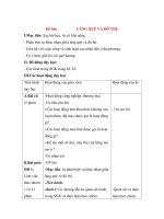 Giáo án Tự nhiên xã hội lớp 3: Đề bài: LÀNG QUÊ VÀ ĐÔ THỊ. pptx