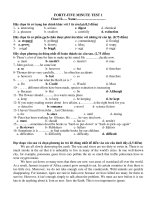 FORTY-FIVE MINUTE TEST 1 pptx