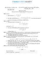 ĐỀ THI TỐT NGHIỆP MÔN TOÁN THPT 2002-2003 potx