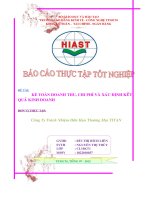 kế toán doanh thu, chi phí và xác định kết quả kinh doanh tại công ty trách nhiệm hữu hạn thương mại titan