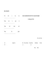 MẪU BÁO CÁO KIỂM KÊ NGUỒN VỐN CỦA DOANH NGHIỆP doc