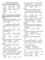 ĐỀ THI ANH VĂN MẪU – MÃ ĐỀ 016 docx