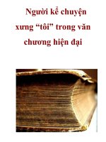 Người kể chuyện xưng “tôi” trong văn chương hiện đại _2 docx