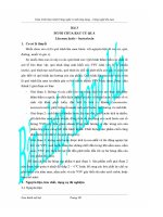 Giáo trình thực hành vi sinh ứng dụng và công nghệ lên men - Bài 3 pptx