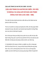 CUỘC ĐẤU TRANH CỦA HAI PHE CHỦ CHIẾN - CHỦ HÒA_2 ppt