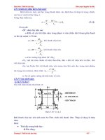 Giáo trình phân tích tiết diện liên hợp ảnh hưởng từ biến của bê tông p9 pptx
