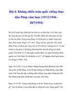 Bài 4: Kháng chiến toàn quốc chống thực dân Pháp xâm lược (19/12/1946 20/7/1954)_2 pps