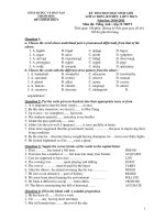 KỲ THI CHỌN HỌC SINH GIỎI LỚP 12 THPT, BTTHPT, LỚP 9 THCS pdf