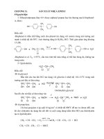 KỸ THUẬT SẢN XUẤT CHẤT DẺO - PHẦN 2 CÔNG NGHỆ SẢN XUẤT MỘT SỐ POLYMER TRÙNG NGƯNG - CHƯƠNG 10 pps