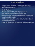 Tự học Indesign CS2 : Các kiểu dáng part 5 ppt