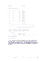 Thiết kế thí nghiệm và xử lý kết quả bằng phần mềm thống kê IRRISTAT part 8 pot