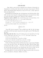 tóm tắt luận án tiến sĩ lý thuyết kkm trong nữa dàn tô pô và ứng dụng