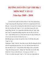HƯỚNG DẪN ÔN TẬP THI HK I MÔN NGỮ VĂN 12 Năm học 2009 – 2010_6 doc