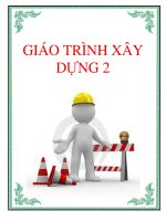 GIÁO TRÌNH XÂY DỰNG 2 pdf