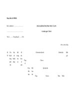 MẪU BẢNG KIỂM KÊ NỢ PHẢI THU CỦA DOANH NGHIỆP ppt