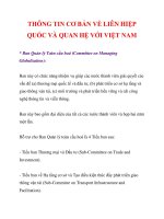 THÔNG TIN CƠ BẢN VỀ LIÊN HIỆP QUỐC VÀ QUAN HỆ VỚI VIỆT NAM_6 ppt