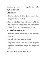 Giáo án tiếng việt lớp 5 - Ôn tập: ÔN TẬP GIỮA HỌC KÌ II (TIẾT6) doc