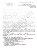 DAP AN DE THI DAI HOC MON HOA NAM 2011 pps