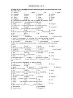 ĐỀ THI THỬ ĐH – SỐ 13 docx