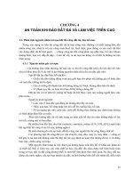 Kỹ thuật vệ sinh, an toàn lao động và phòng chữa cháy - Chương 4 pptx