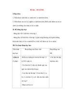Giáo án Luyện từ và dấu câu lớp 3: Đề bài: SO SÁNH. pot